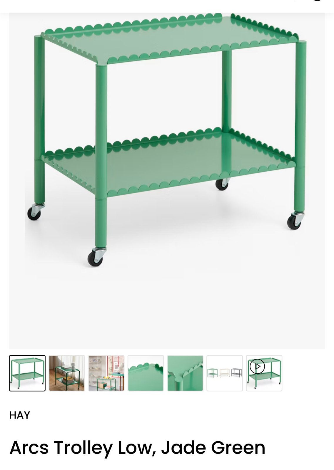 Hay trolley groen, Ophalen, Zo goed als nieuw