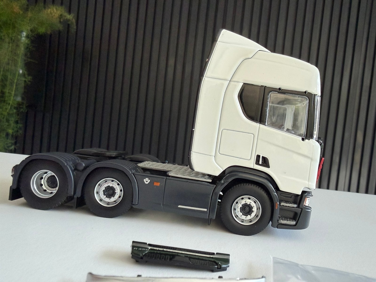 Tekno Scania NG 6x2, Ophalen of Verzenden, Zo goed als nieuw, Bus of Vrachtwagen, Tekno
