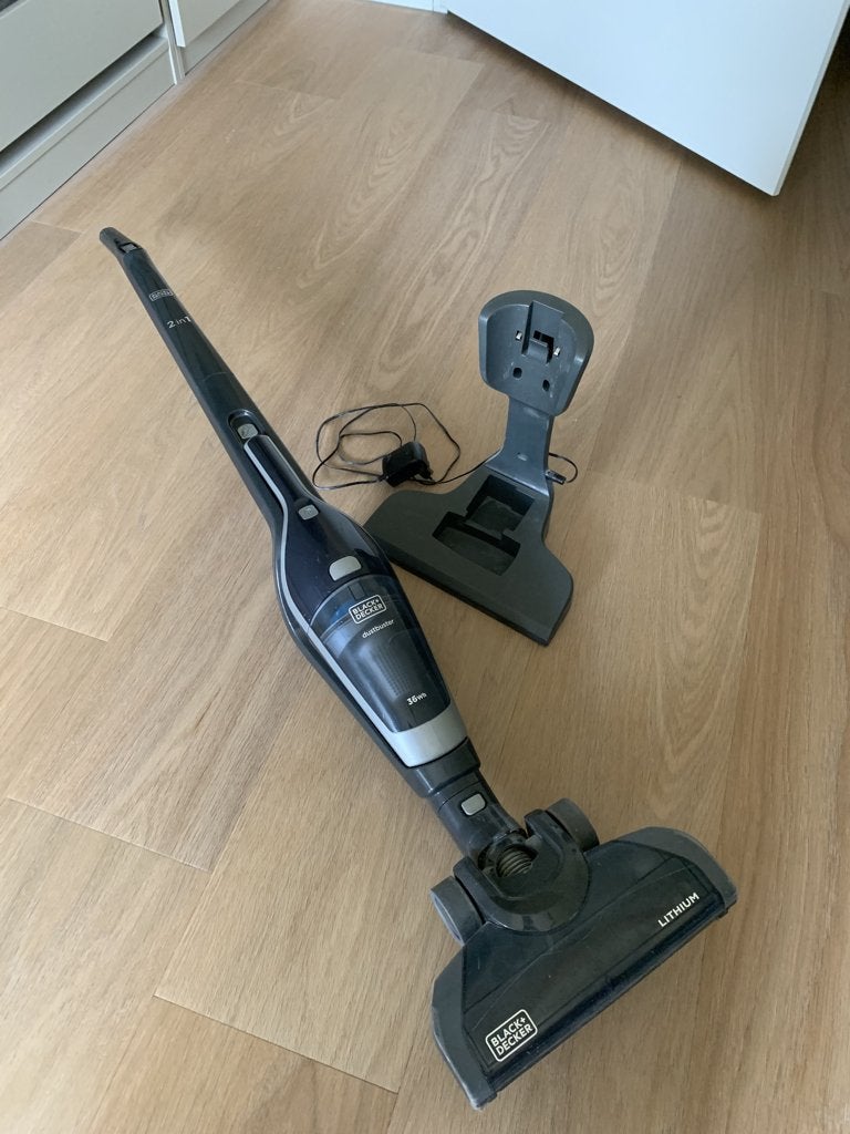 Black+Decker steelstofzuiger en kruimeldief, Witgoed en Apparatuur, Stofzuigers, Ophalen, Overige merken, Gebruikt, Draadloos