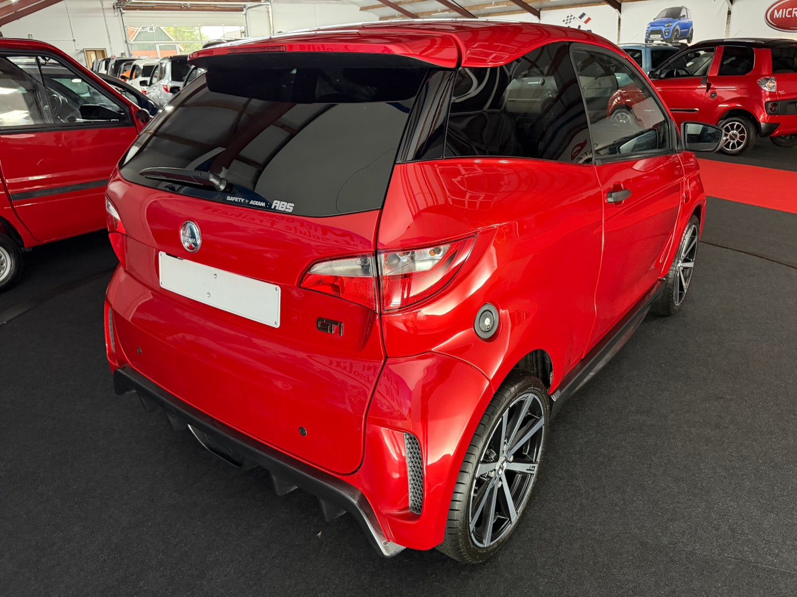 AIXAM E-COUPE GTI (gratis geleverd) Grote accu Brommobiel, Zo goed als nieuw, 16 km/u of meer, 46 km of meer, Ophalen