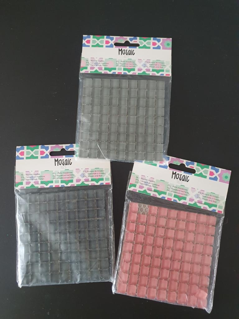 Nieuwe mozaïek steentjes - diverse kleuren, Nieuw, Meerkleurig, Ophalen of Verzenden, Steen of Keramiek