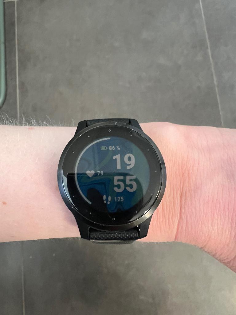 Garmin Vivoactive 4S, Gebruikt, Zwart, Ophalen of Verzenden, GPS