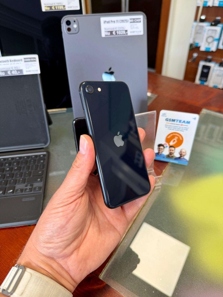 Apple iPhone SE 2022 64GB, Midnight mét garantie, Gebruikt, Apple, Zwart, Applelaan 1