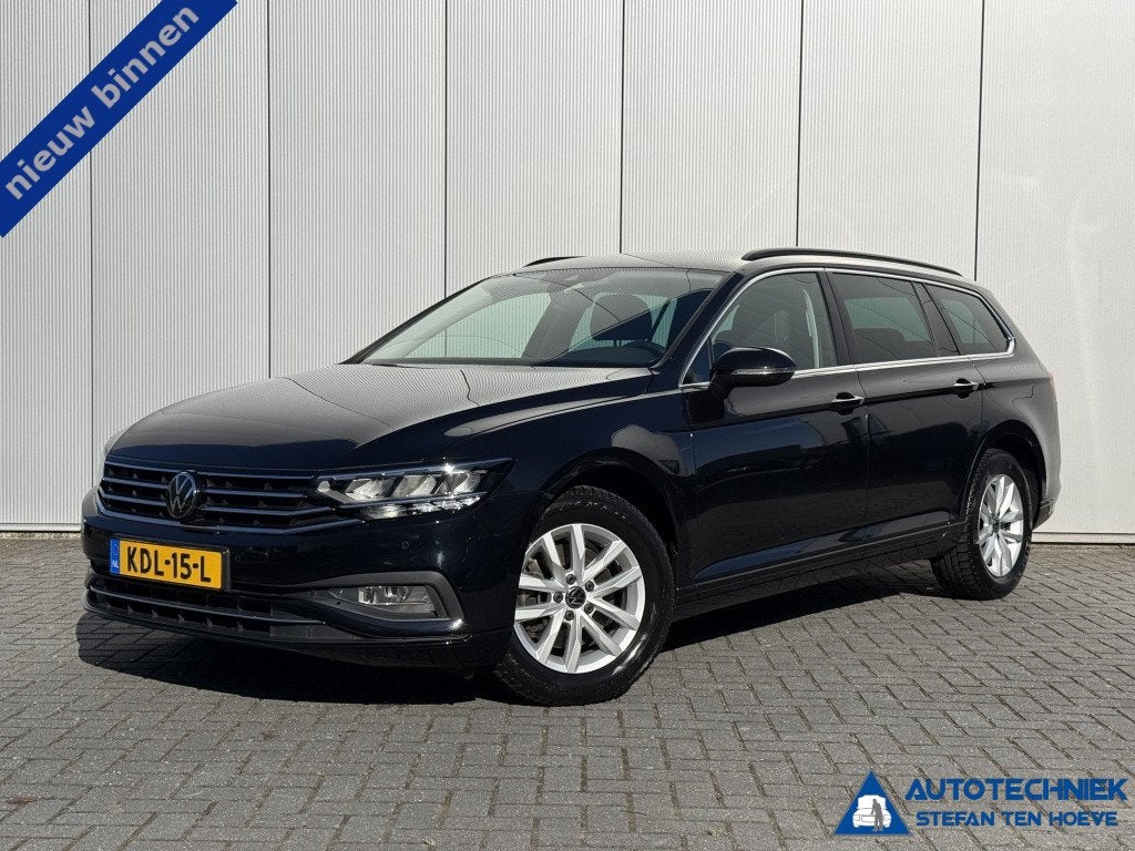 Volkswagen Passat Variant 1.5 TSI Business Carplay Automaat, 12 maanden, Euro 6, 4 cilinders, Zwart