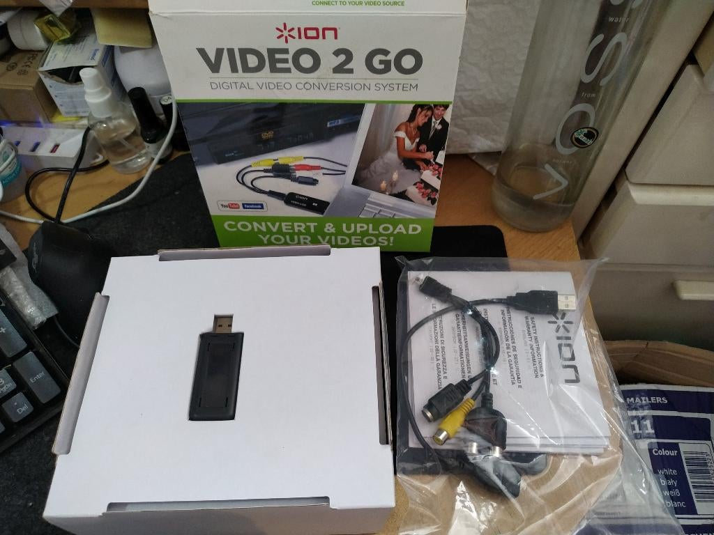 ION VIDEO 2 GO DIGITAL VIDEO CONVERTER, Ophalen of Verzenden, Nieuw