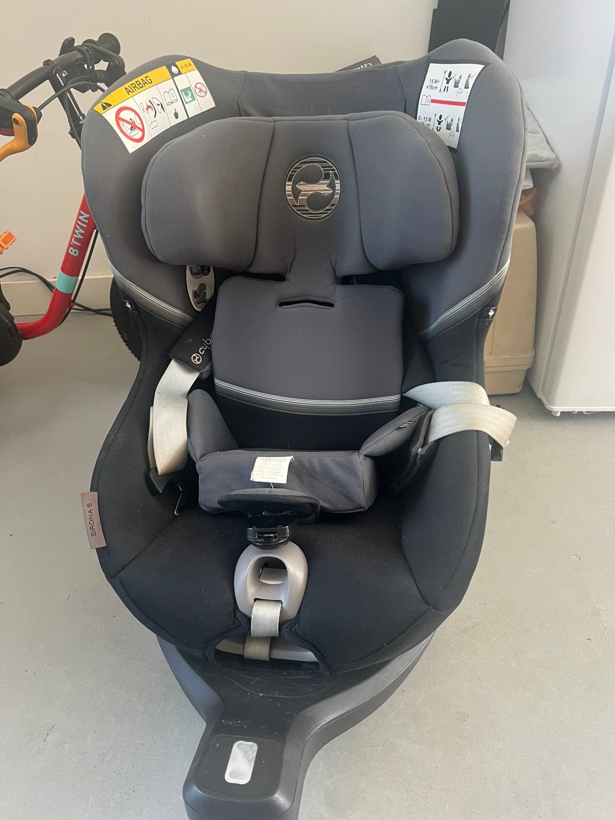Autostoel - Cybex Sirona S, Verstelbare rugleuning, Gebruikt, 0 t/m 18 kg, Isofix
