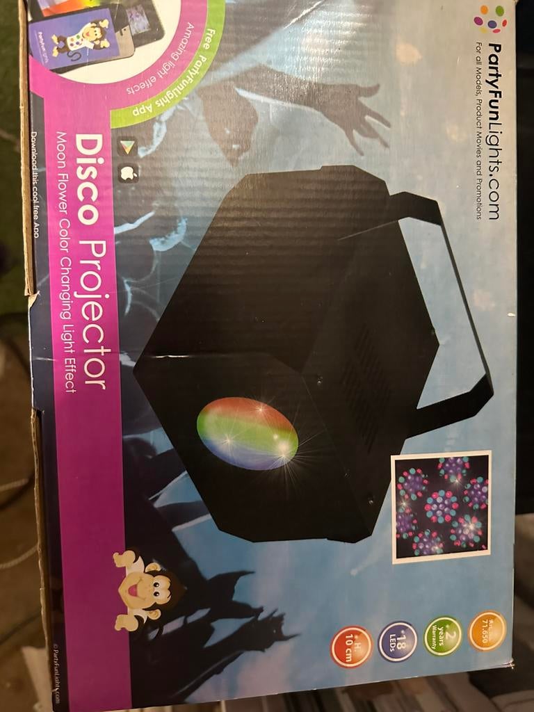 Disco projector, Ophalen of Verzenden, Nieuw, Licht, Geluidgestuurd
