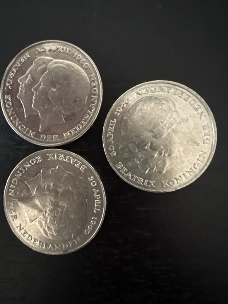 Nederlandse Guldens Koningin Beatrix (1980), Ophalen, Koningin Beatrix, 2½ gulden, Setje