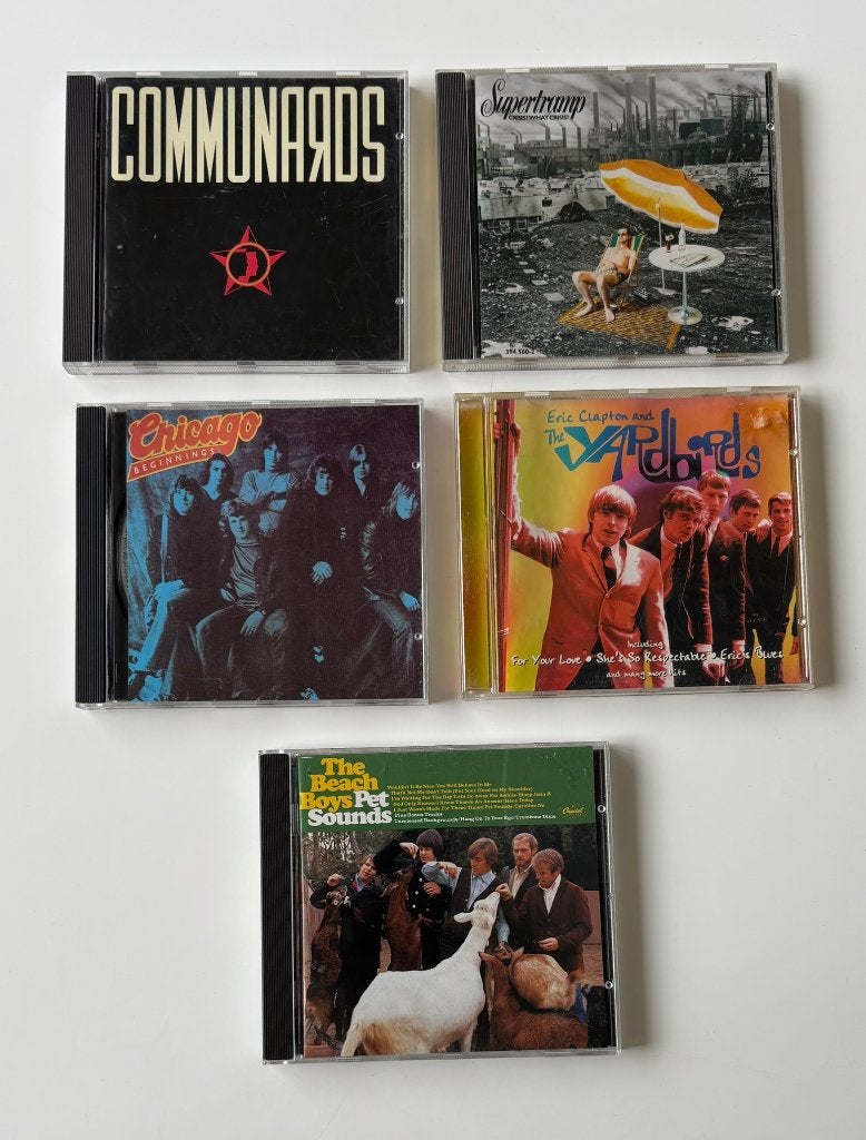 Communards, Supertramp, Chicago, Eric Clapton, Beach Boys, Ophalen of Verzenden, Gebruikt, Pop, Album