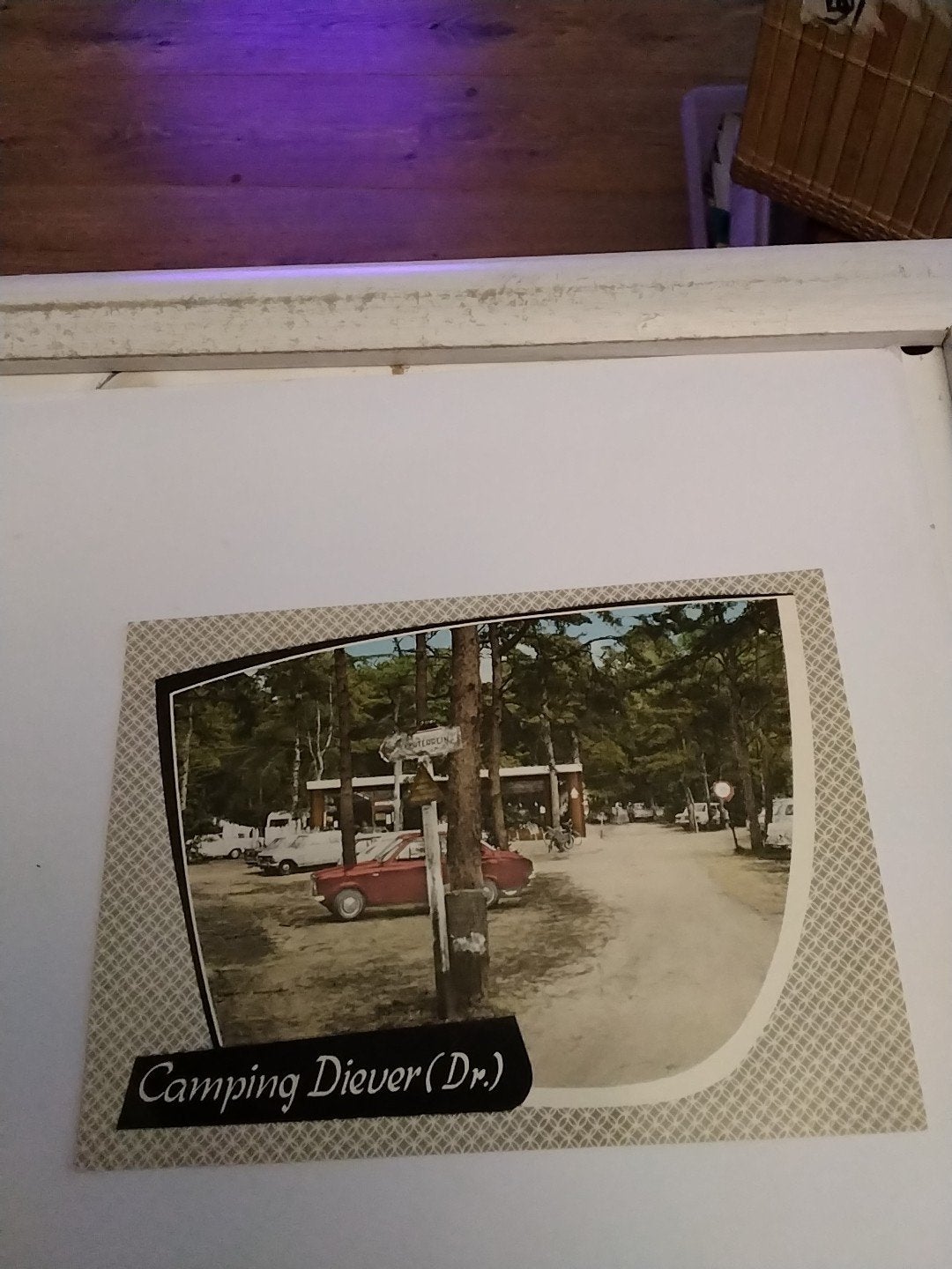 Oude ansichtkaart Camping Diever (Dr.) -, Ophalen of Verzenden