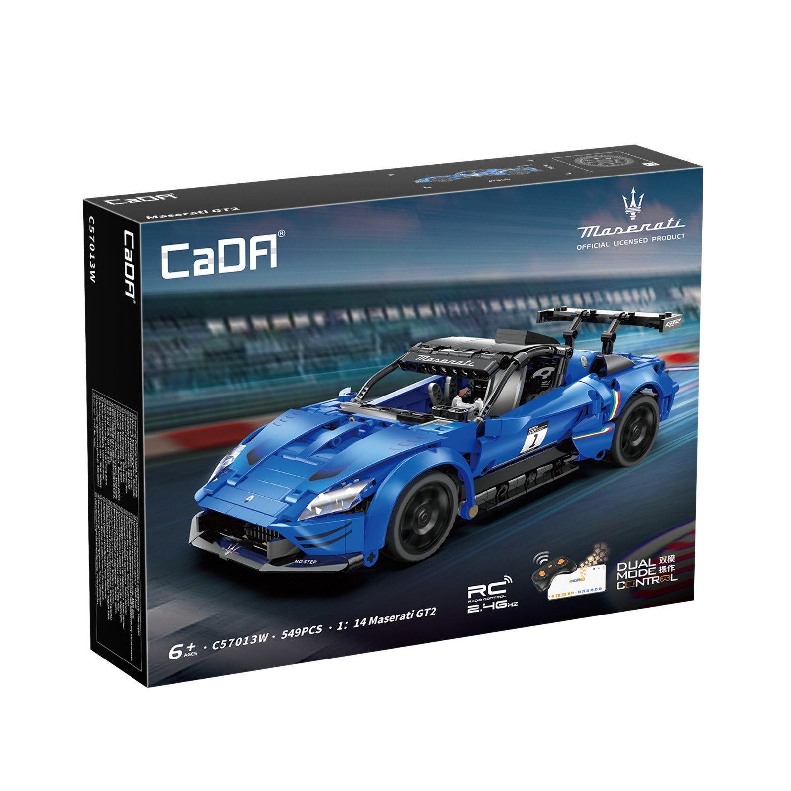 CaDa bestuurbare RC Maserati GT2 , nieuw in doos, Ophalen of Verzenden, Nieuw