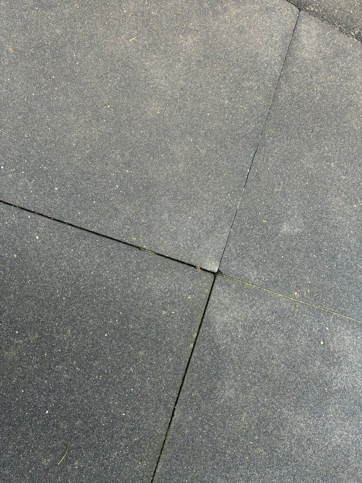Tegels antraciet, Tuin en Terras, Ophalen, Gebruikt, 10 m² of meer, Beton
