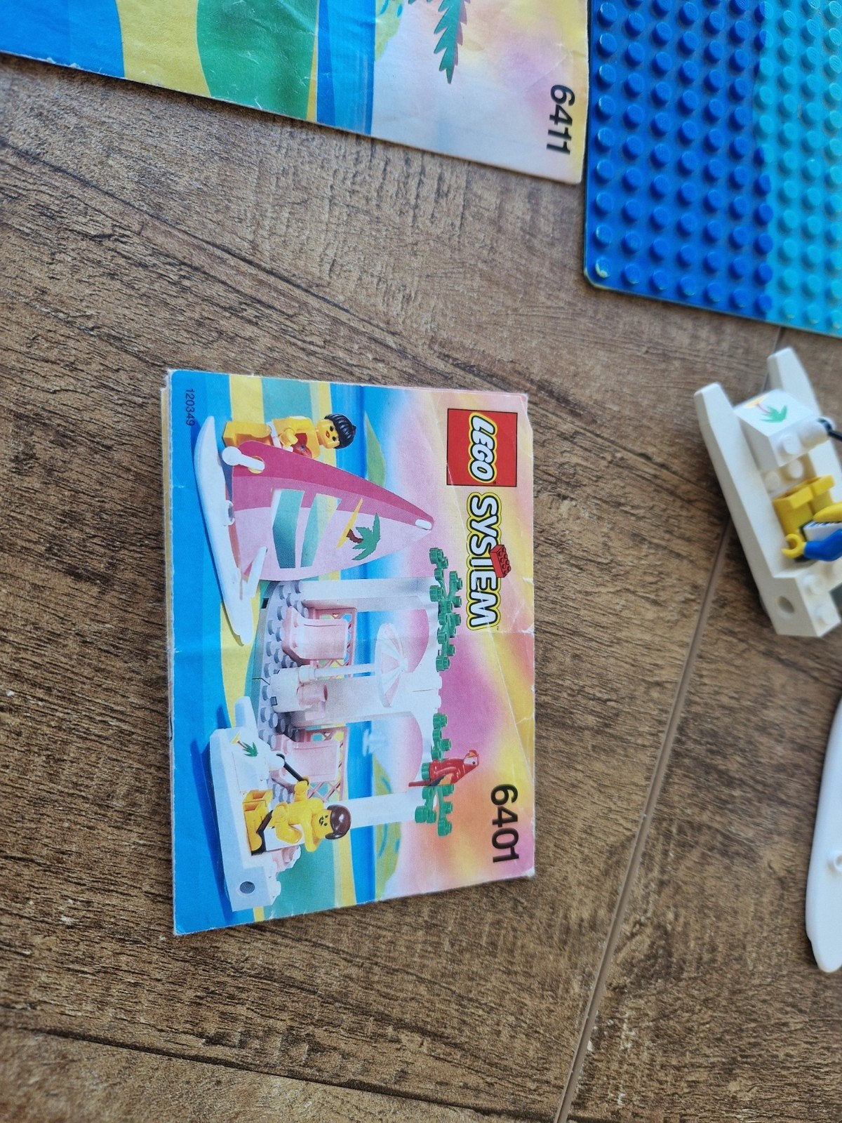 Lego System Paradisa Strand Café en Windsurfer Sets, Kinderen en Baby's, Compleet, Gebruikt, Overige thema's, Lego