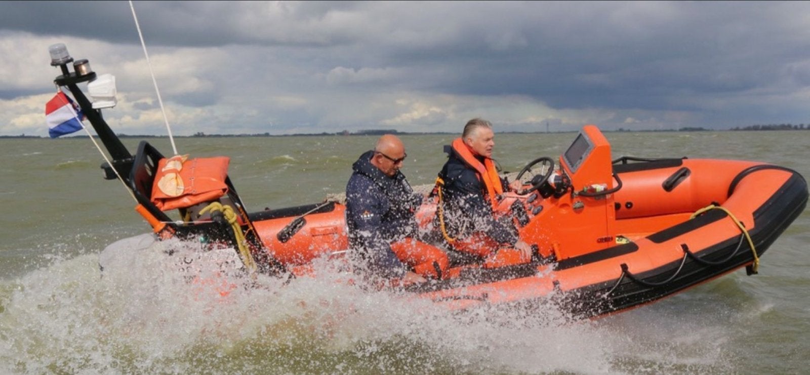 Historische Reddingboot HOP ex KNRM Harlingen, Ophalen, Gebruikt