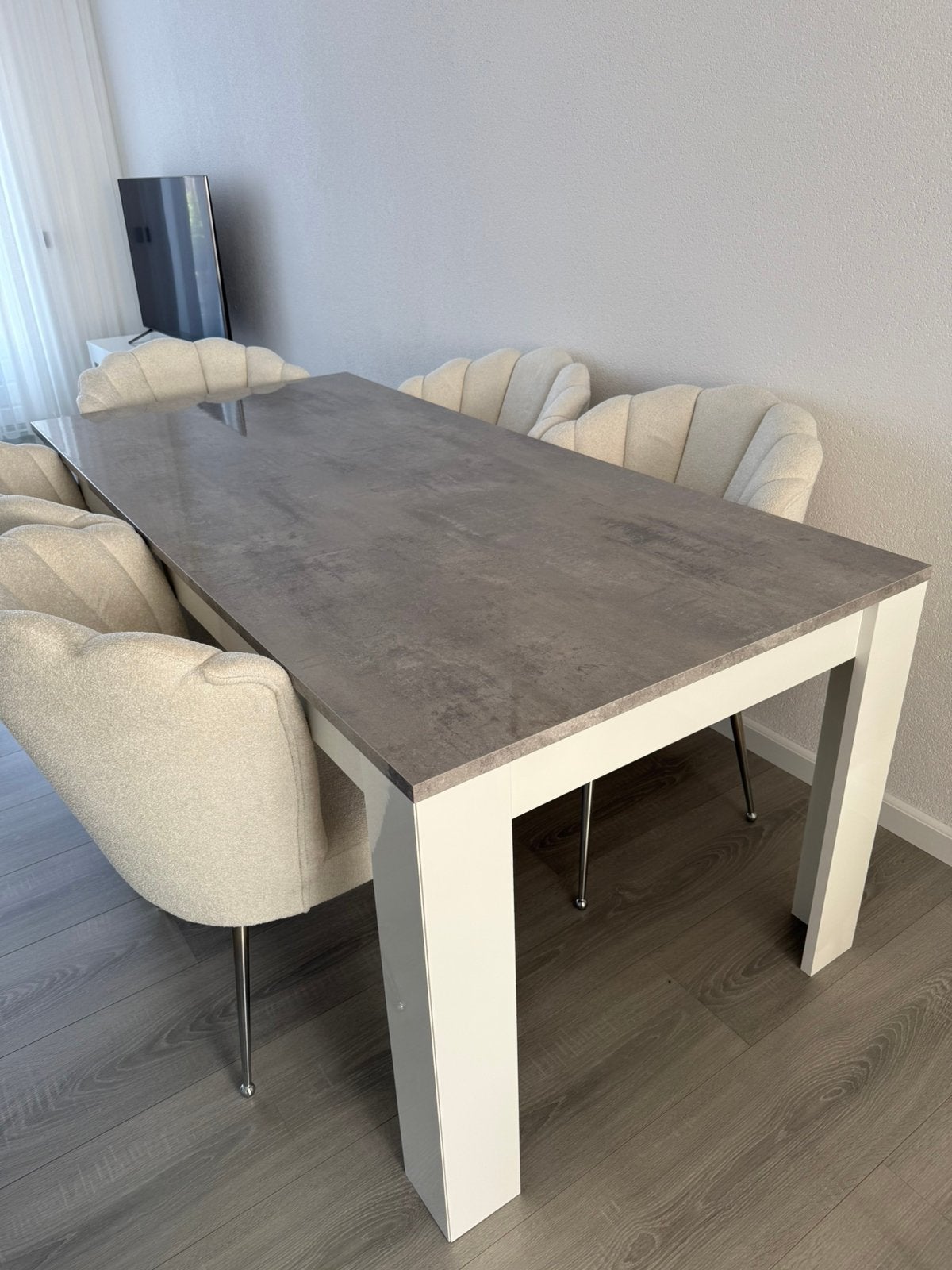 Eettafel (hoogglans) Zo goed als nieuw !, Ophalen
