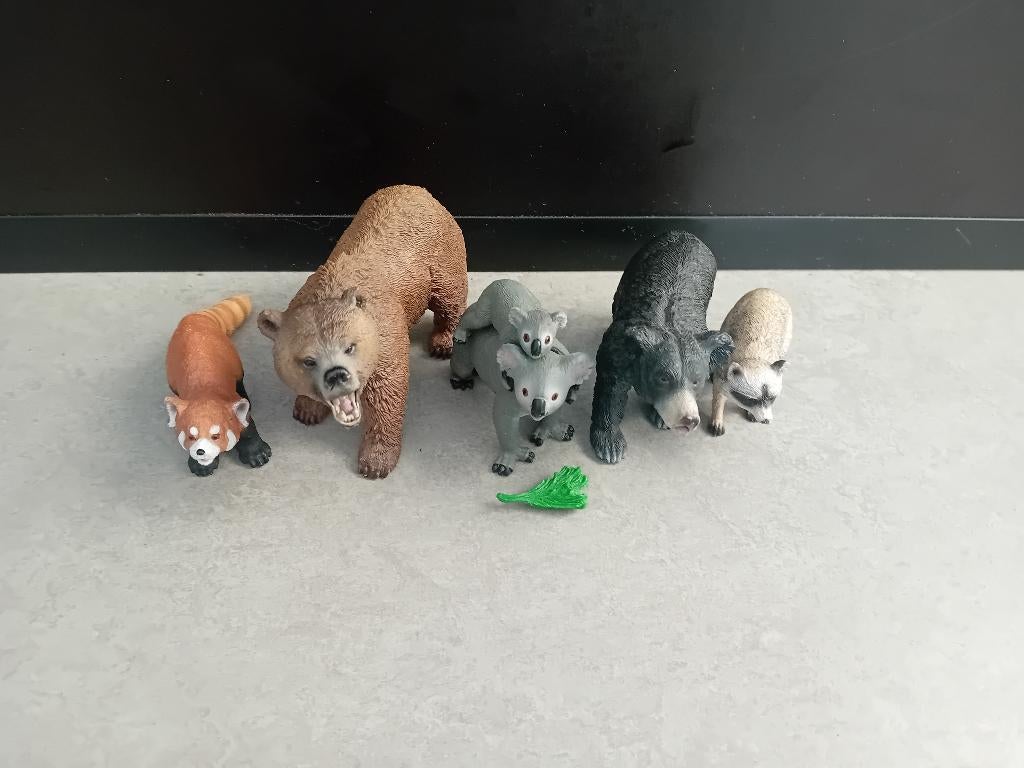 schleich beren, Verzamelen, Ophalen of Verzenden, Zo goed als nieuw, Wild dier, Beeldje of Figuurtje