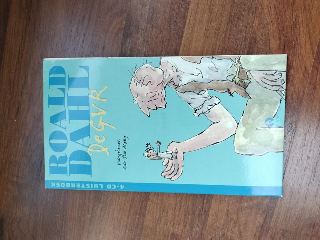 Roald Dahl - De GVR (4-CD Luisterboek), Boeken, Luisterboeken, Ophalen of Verzenden, Roald Dahl, Cd, Kind