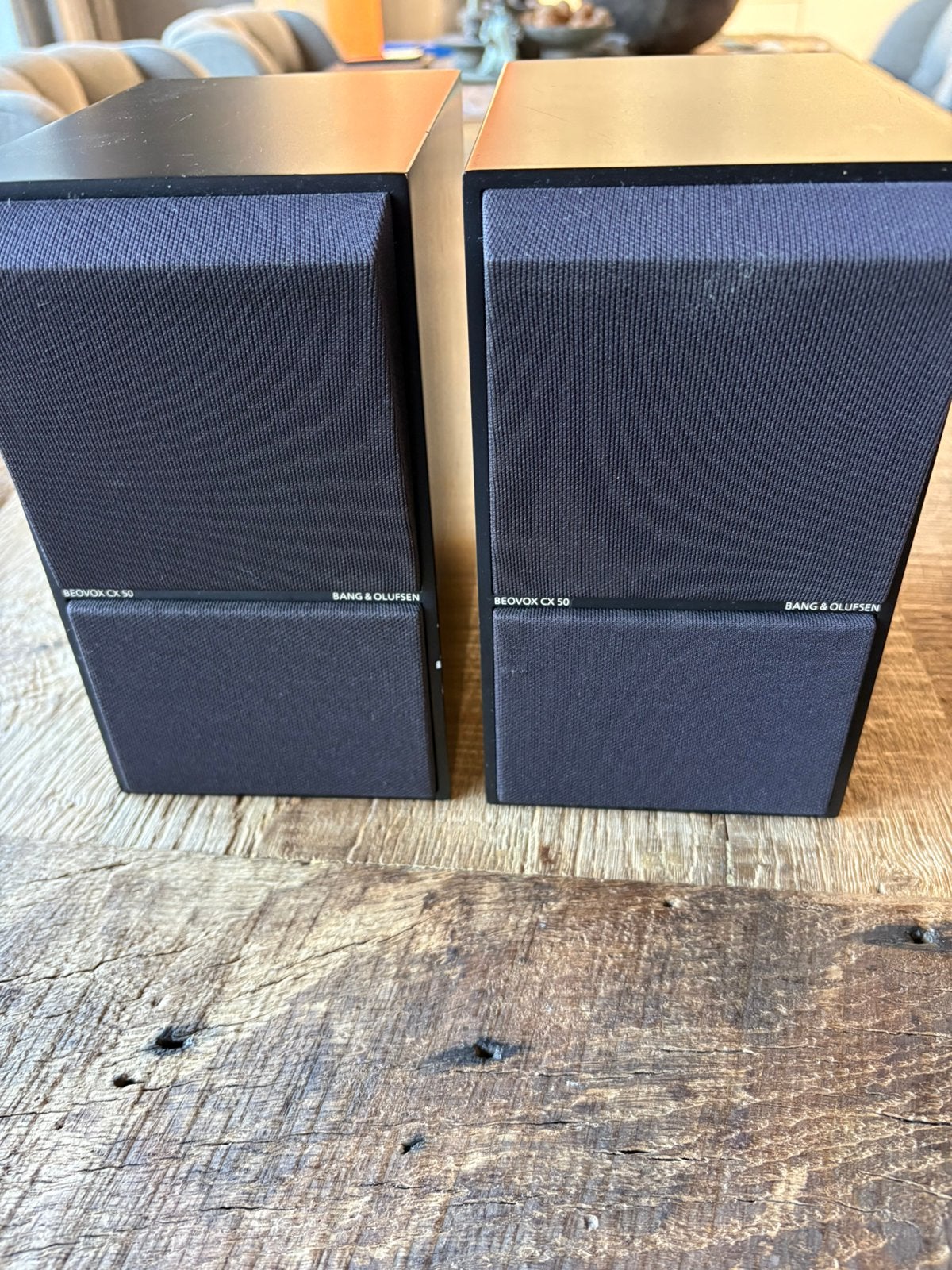 Bang & Olufsen speakersset Type: Beovox CX50, Audio, Tv en Foto, Speakerset, Ophalen of Verzenden, Zo goed als nieuw, Bang & Olufsen