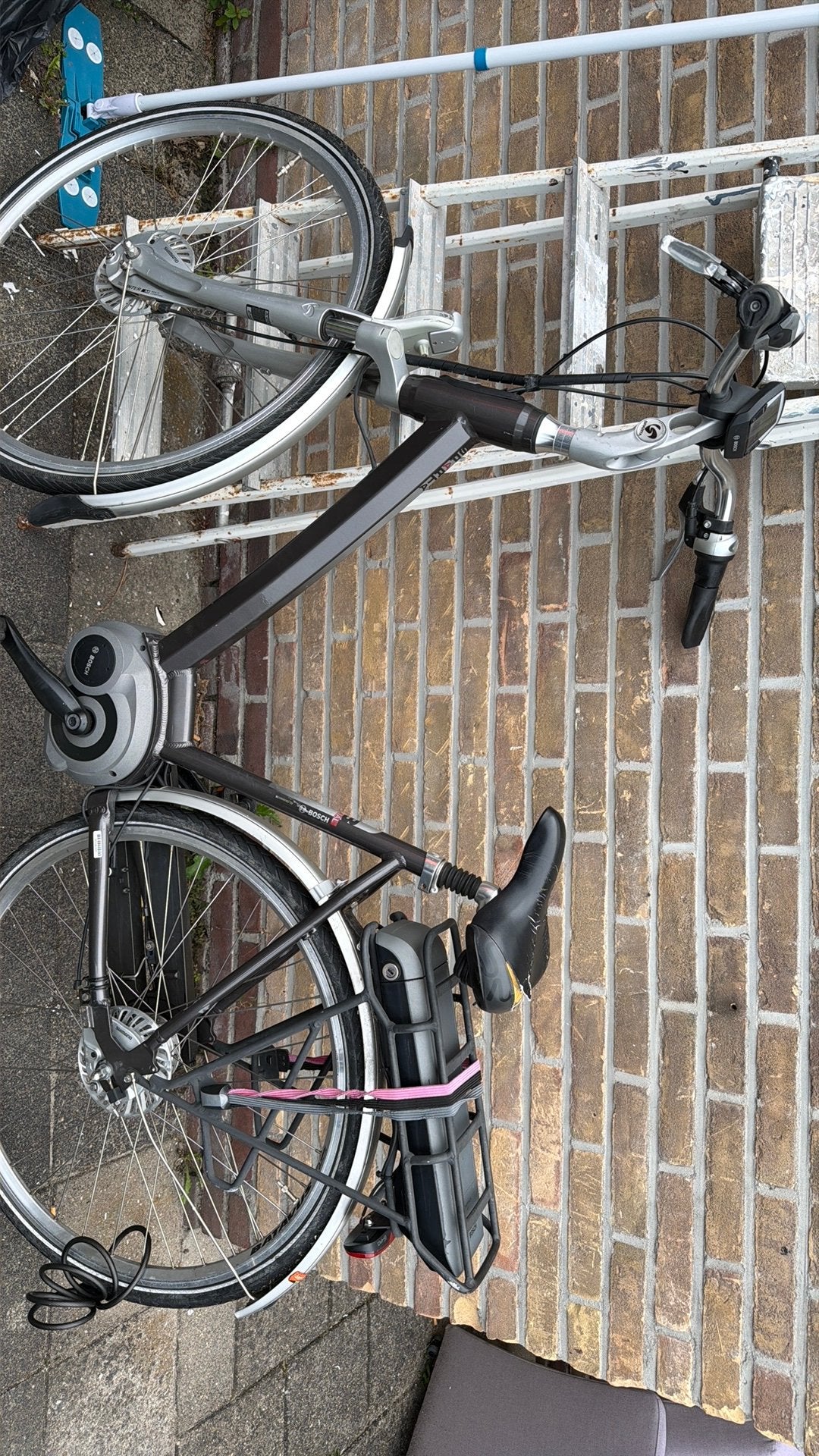 Sparta e bike met bosch motor, Fietsen en Brommers, Fietsaccessoires | Buggydragers, Ophalen of Verzenden, Zo goed als nieuw