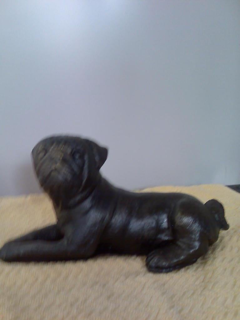 Te koop beeld van een Mopshond, Pug of Karlin, Ophalen of Verzenden, Nieuw, Dier