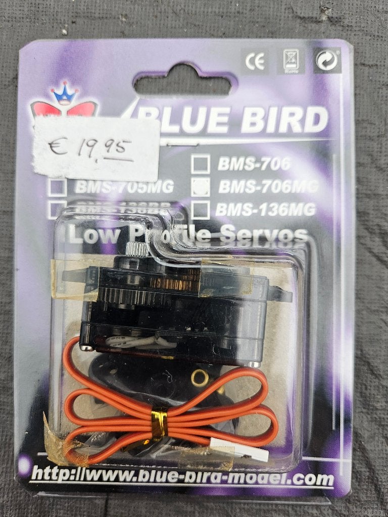 High speed servo BMS-706MG van Blue Bird, Ophalen of Verzenden, Nieuw, Overige schalen, Onderdeel