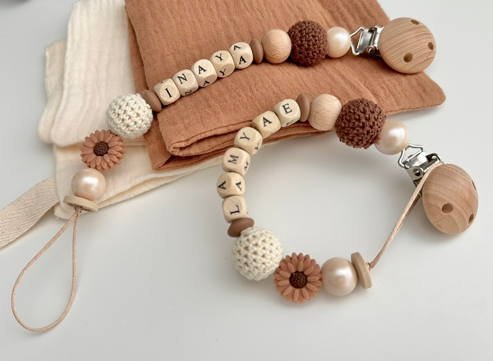 Speenkoord maxicosihanger wagenspanner babygym bijtring enz, Ophalen of Verzenden, Nieuw, Kraamcadeau