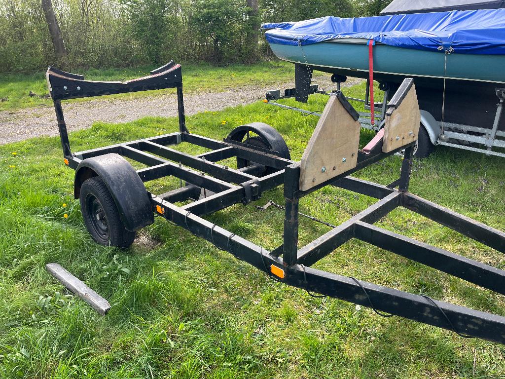 Stallingstrailer, Watersport en Boten, Ophalen, Minder dan 1500 kg, Gebruikt, Verstelbare verlichting