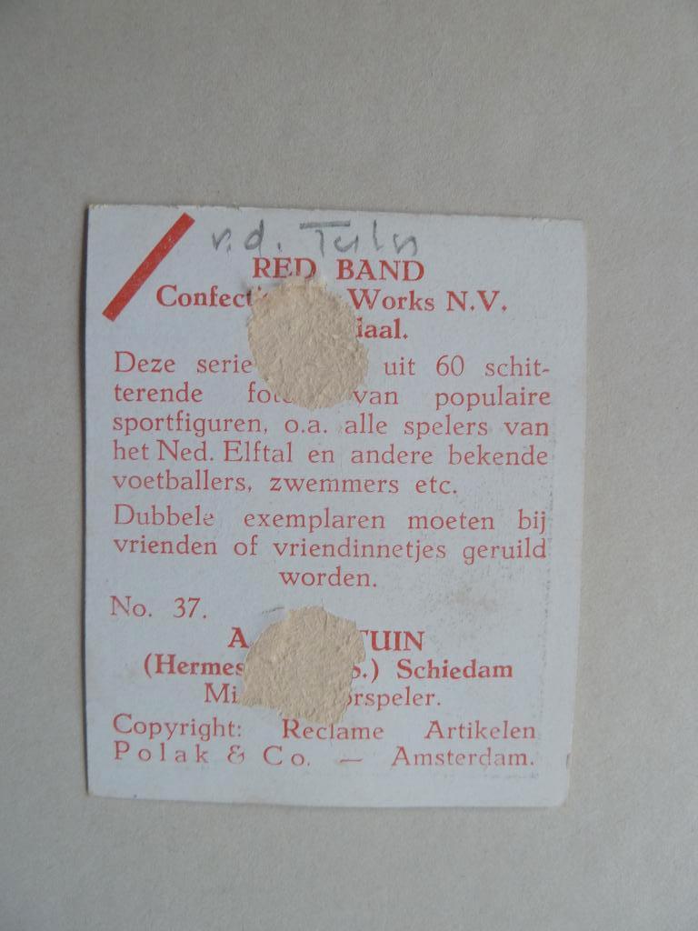 Redband plaatjes, Ophalen of Verzenden, Gebruikt, Overige binnenlandse clubs, Poster, Plaatje of Sticker
