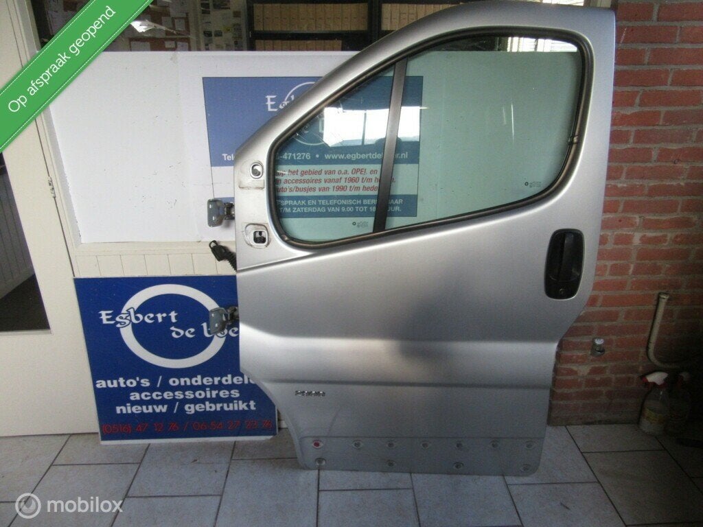 Deur links/rechts  zilver metallic, Vivaro Trafic Primastar, Auto-onderdelen, Gebruikt, Deur, Ophalen of Verzenden