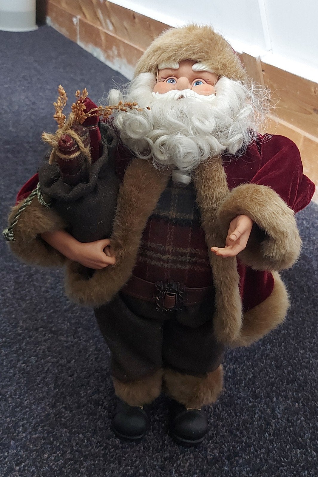 Sfeervolle kerstman pop, Diversen, Ophalen of Verzenden, Gebruikt