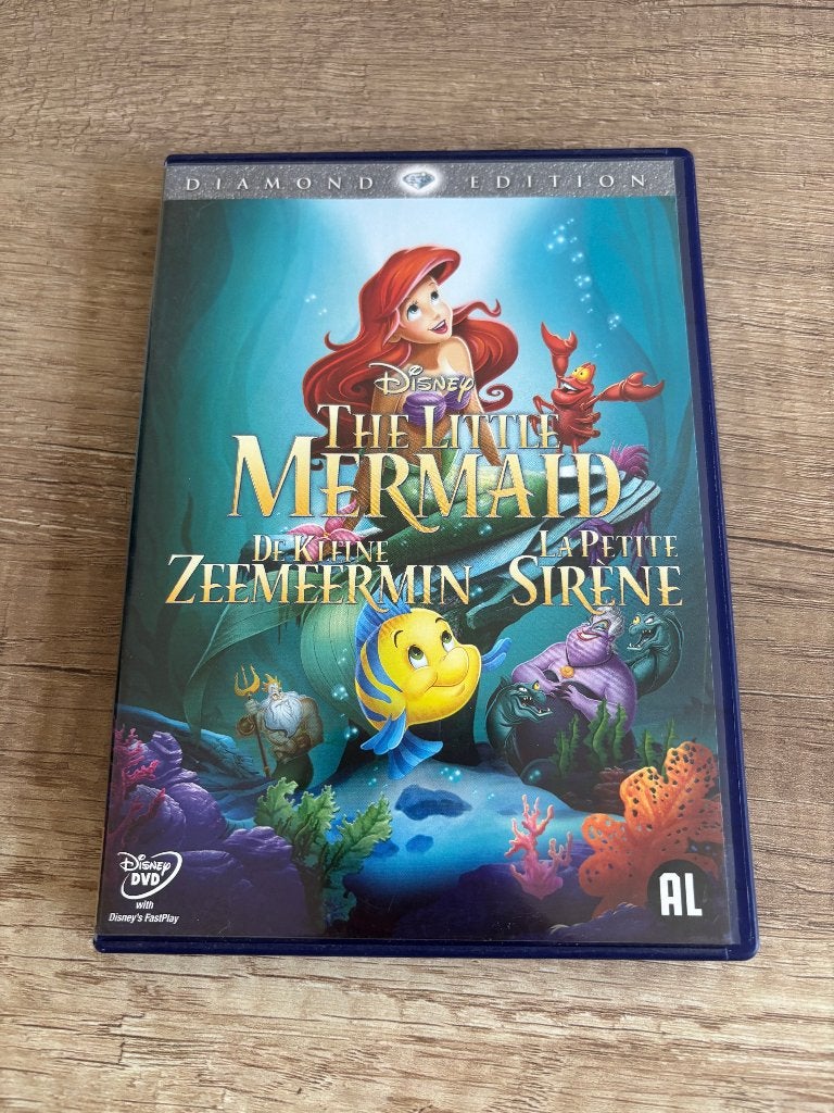 disney dvd de kleine zeemeermin, Europees, Tekenfilm, Alle leeftijden, Ophalen of Verzenden