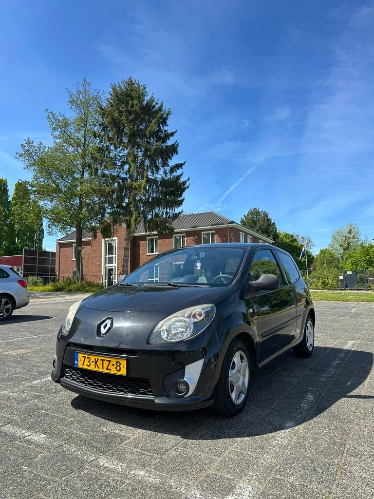Renault Twingo 1.2 16V 2010 Zwart VANDAAG HALEN €600, Auto's, Renault, 839 kg, 4 cilinders, 4 stoelen, Origineel Nederlands