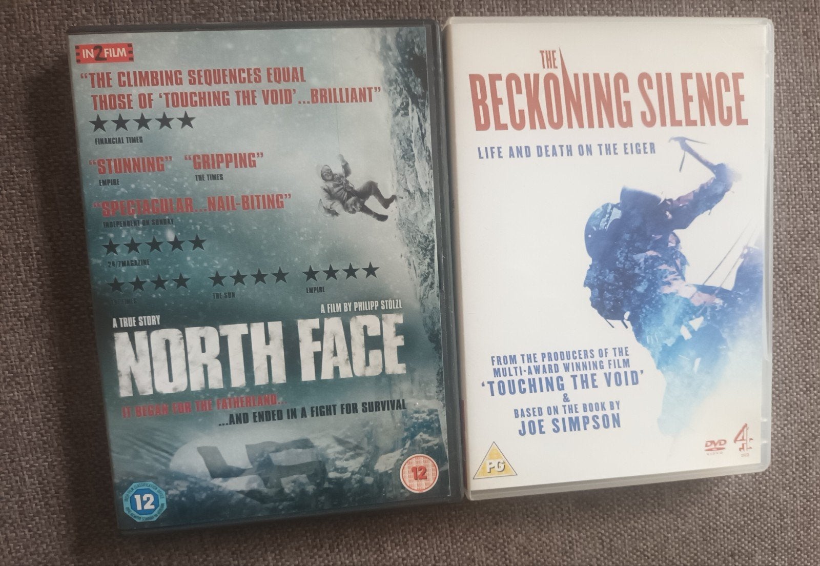 North Face & The Beckoning Silence DVD's - Klimfilms, Engels, Ophalen of Verzenden, Vanaf 12 jaar, Gebruikt