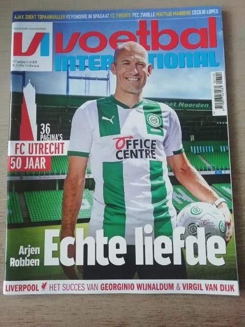 Voetbal International, 55e jaargang, nr. 27, 2020, Ophalen, Gebruikt, Overige binnenlandse clubs, Boek of Tijdschrift
