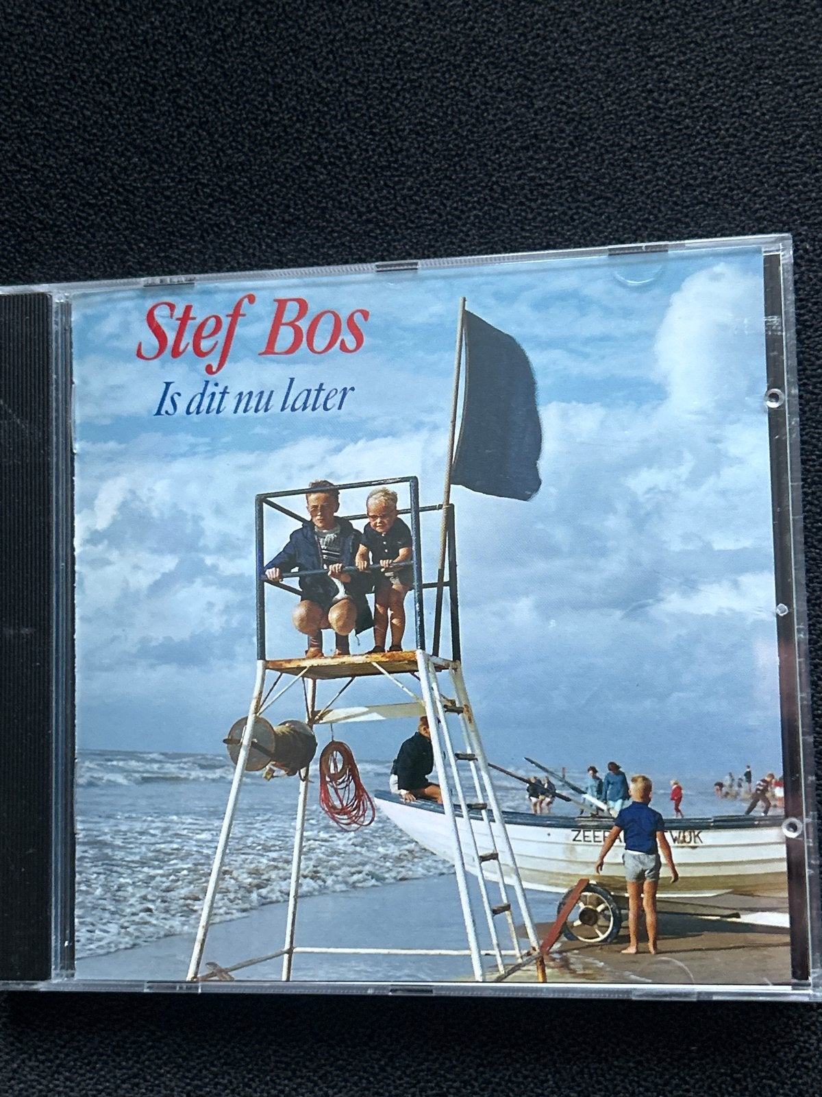 Stef Bos - Is dit nu later CD (Pop, Album), Gebruikt, Ophalen of Verzenden, Inclusief boekje, Pop