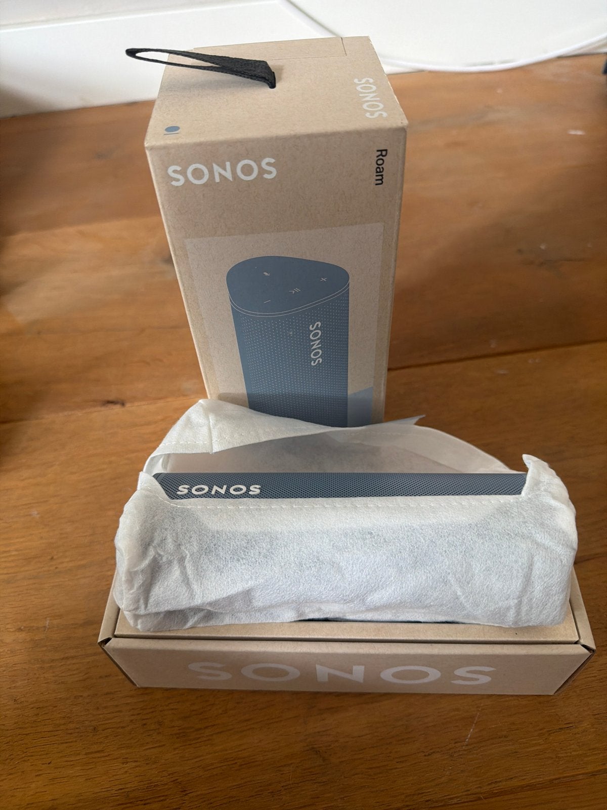 Sonos Roam Blauwe Draagbare Slimme Speaker in Doos, Audio, Tv en Foto, Verzenden, Nieuw, Draagbare speaker, Sonos