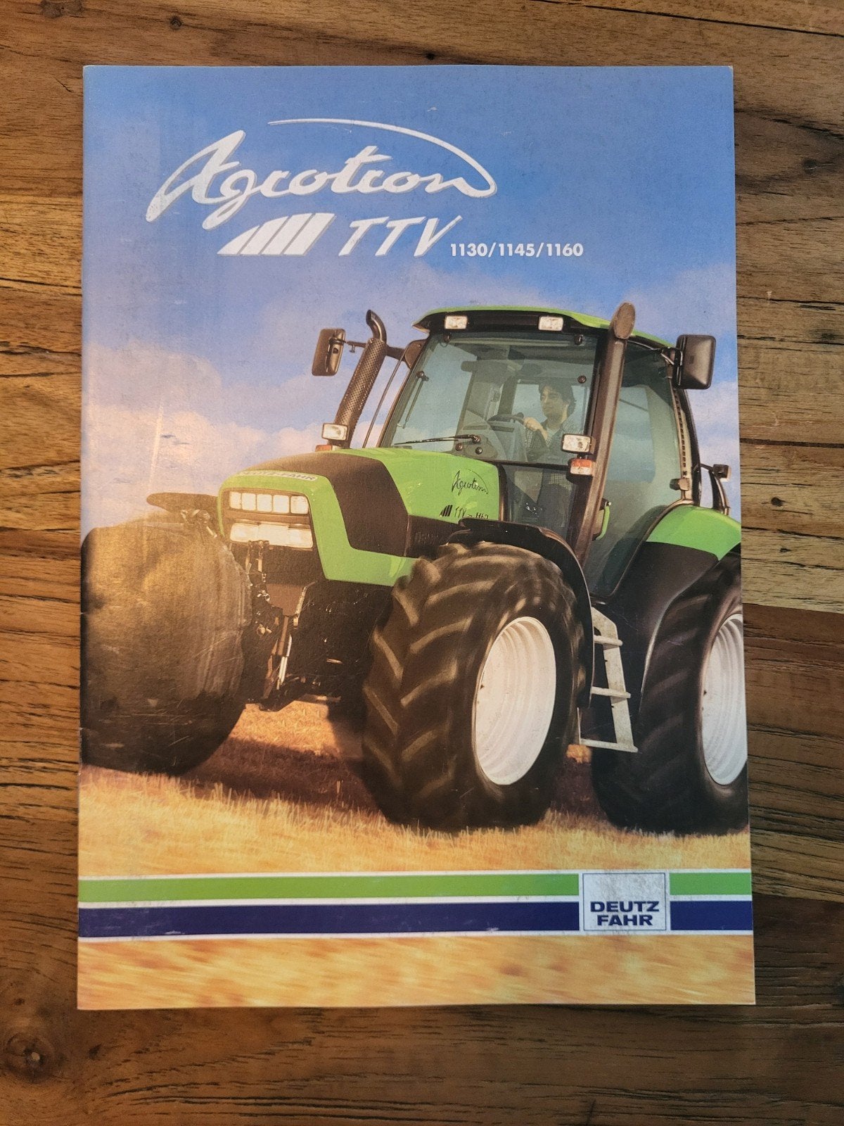 tractor folder Deutz-Fahr Agrotron TTV 1130 1145 1160, Ophalen of Verzenden, Zo goed als nieuw, Tractor en Landbouw