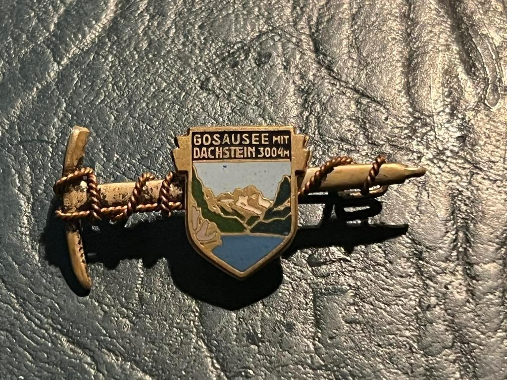 BROCHE GOSAUSEE MIT DACHSTEIN 3004 M PIKHOUWEEL BERG (A6), Verzenden, Gebruikt, Overige onderwerpen