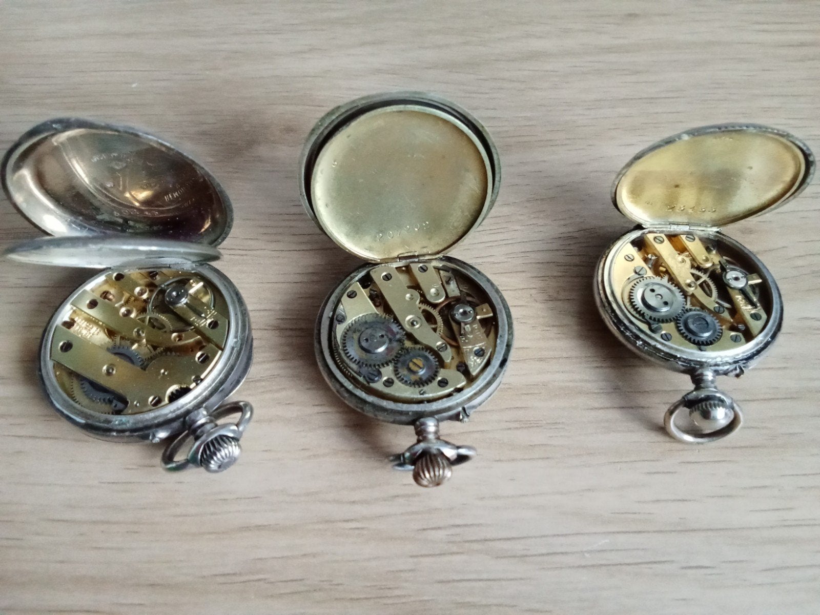 zakhorloges, Ophalen of Verzenden, Zilver, Overige merken, 1960 of later