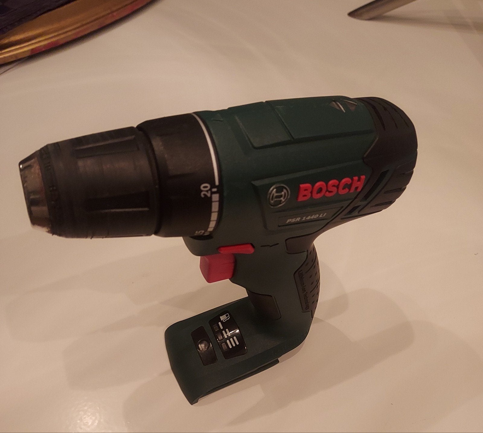 Bosch boormachine Type PSR 1440 l, Doe-het-zelf en Verbouw, Gereedschap | Boormachines, Ophalen, Nieuw, Boormachine, Variabele snelheid