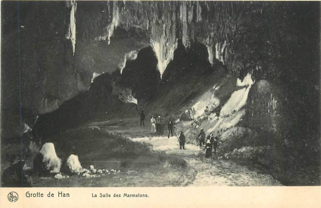 381-321-021 Grotte de Han La Salle des Marmelons, Verzenden, Voor 1920, Overig Europa