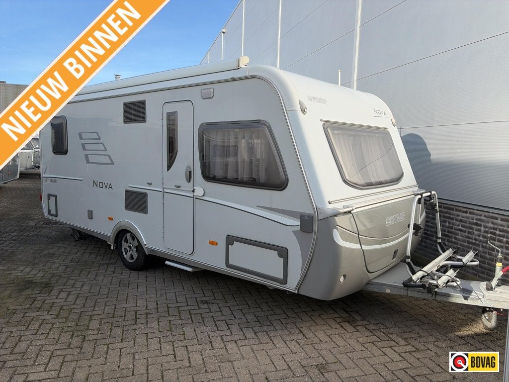 ERIBA Nova 545 2010 | MOVER | LUIFEL | FIETSENDRAGER, Bedrijf, 5 tot 6 meter, Eriba, 1250 - 1500 kg