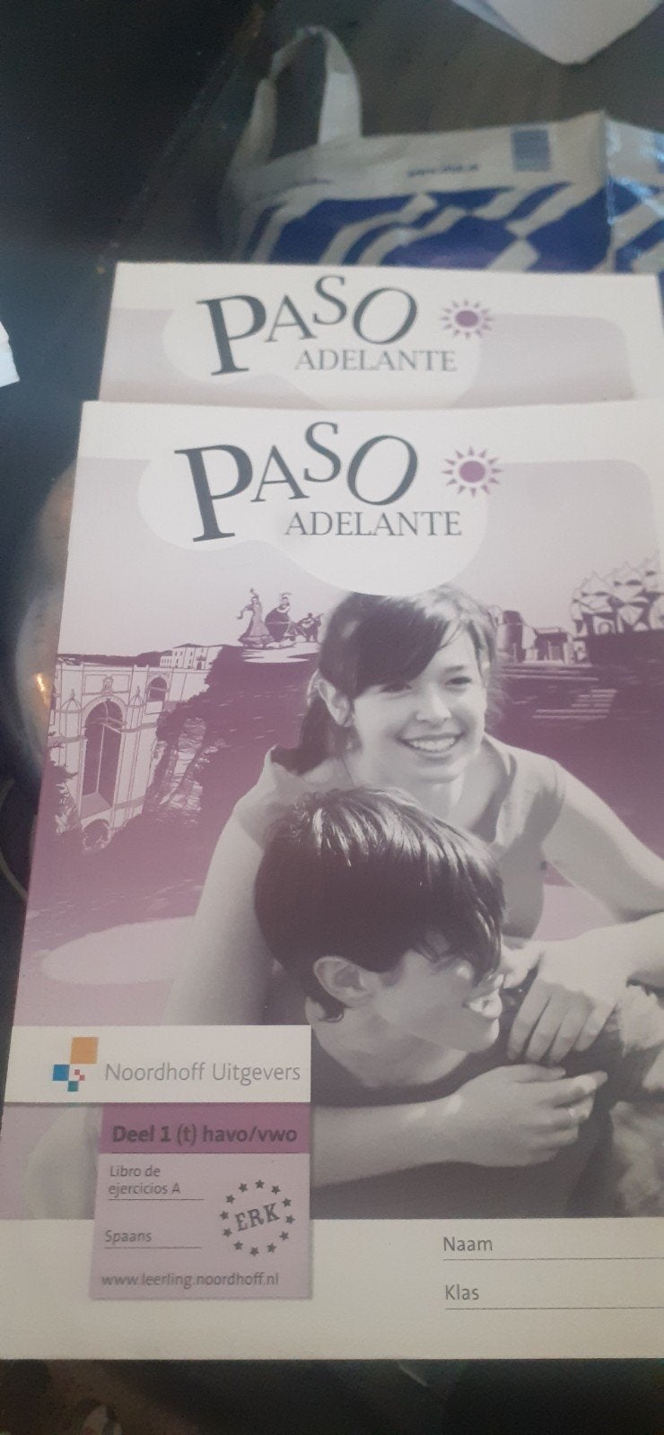 Paso Adelante Deel 1 (t) havo/vwo - Spaans oefenboek, Zo goed als nieuw, Noordhoff Uitgevers, Alpha, HBO
