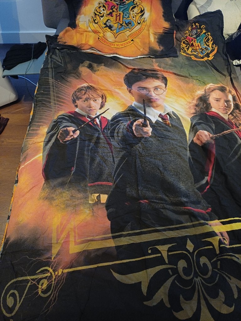 Dekbedovertrek Harry Potter, Ophalen of Verzenden, Zo goed als nieuw, Overige typen
