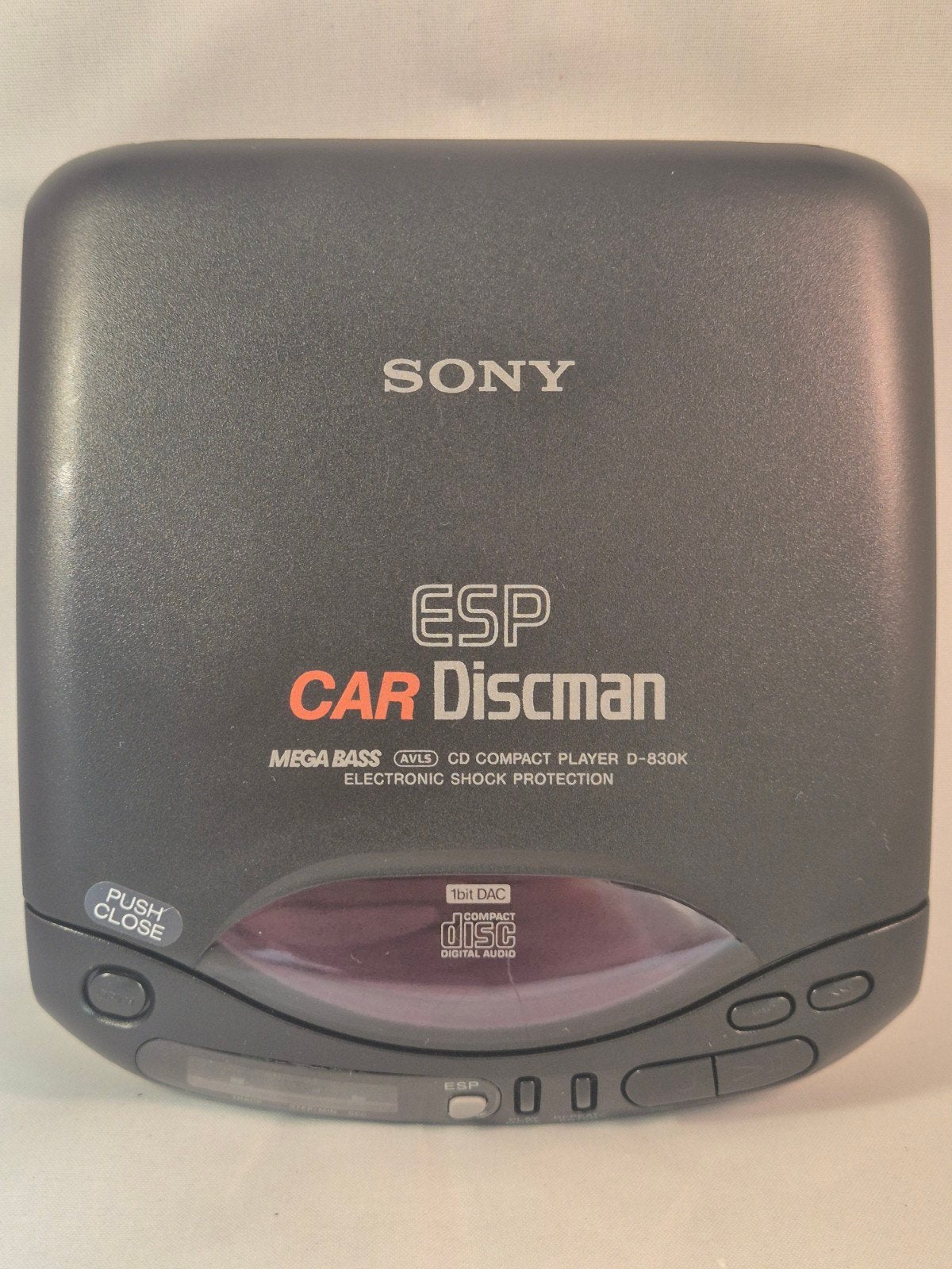 Sony Discman D-830K CarReady Fysiek en Mechanisch Uitstekend, Ophalen of Verzenden, Discman