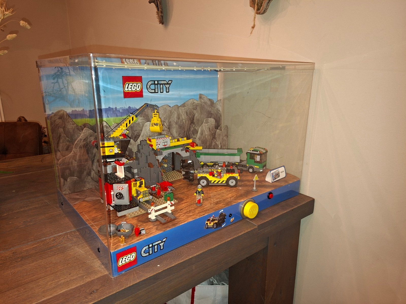 unieke LEGO 4204 vitrine met geluid en verlichting, Ophalen, Overige thema's, Lego, Overige typen