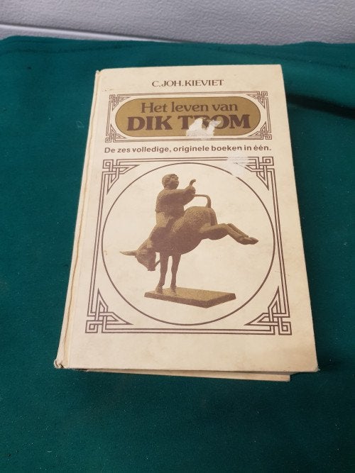 -	Boek dik trom c. joh. kievit 1e druk, Ophalen of Verzenden