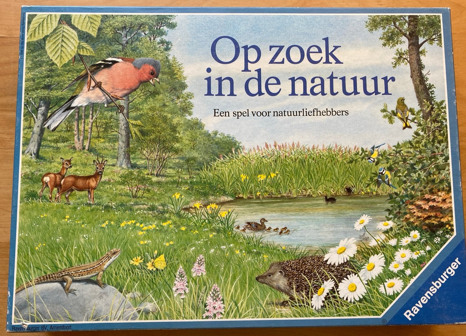 Op zoek in de natuur, natuurweetjes bordspel, Drie of vier spelers, Ophalen of Verzenden, Gebruikt