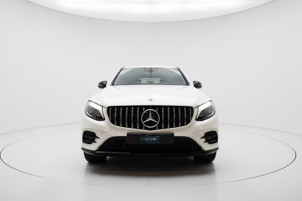 Mercedes-Benz GLC-klasse Coupé 300 4MATIC SCHUIFDAK SFEER, Auto's, Mercedes-Benz, Gebruikt, 4 cilinders, Wit, 245 pk