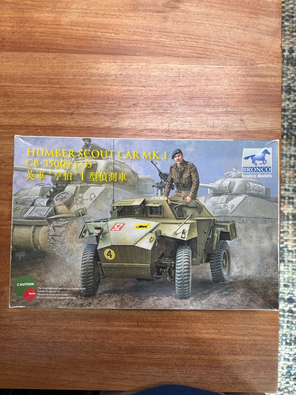 Bronco Models Humber Scout Car Mk.I 1/35, Overige merken, Auto, 1:32 tot 1:50, Nieuw